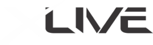 Logo Xlive para texto bn
