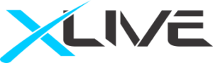 Logo Xlive para texto negro